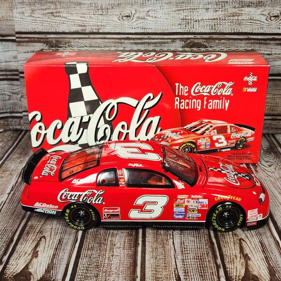 New Action Platinum Series Dale Earnhardt #3 Coca Cola 1998 Monte Carlo 1:18 NIB - Picture 1 of 13